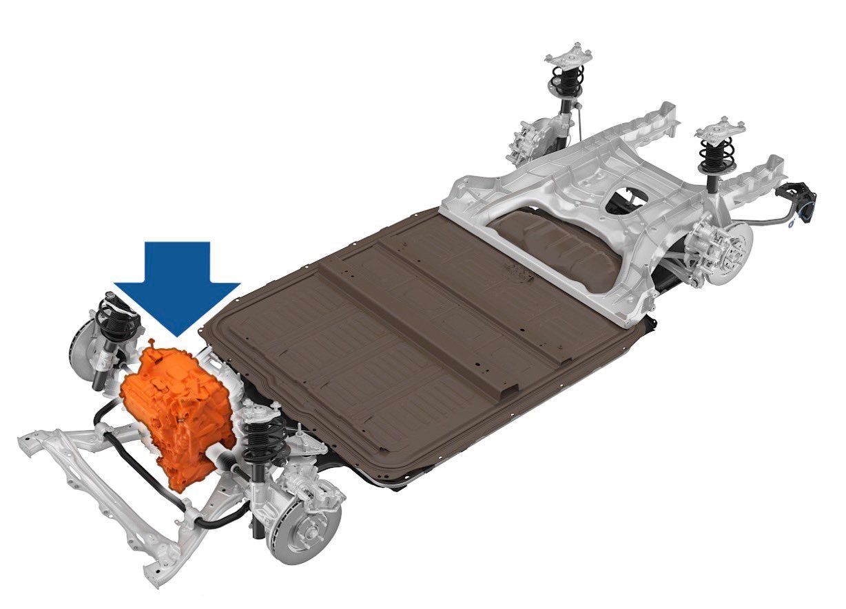 Tesla Cybercab stored gas inflators — located near the roof and rear wheels. Do not cut or compress