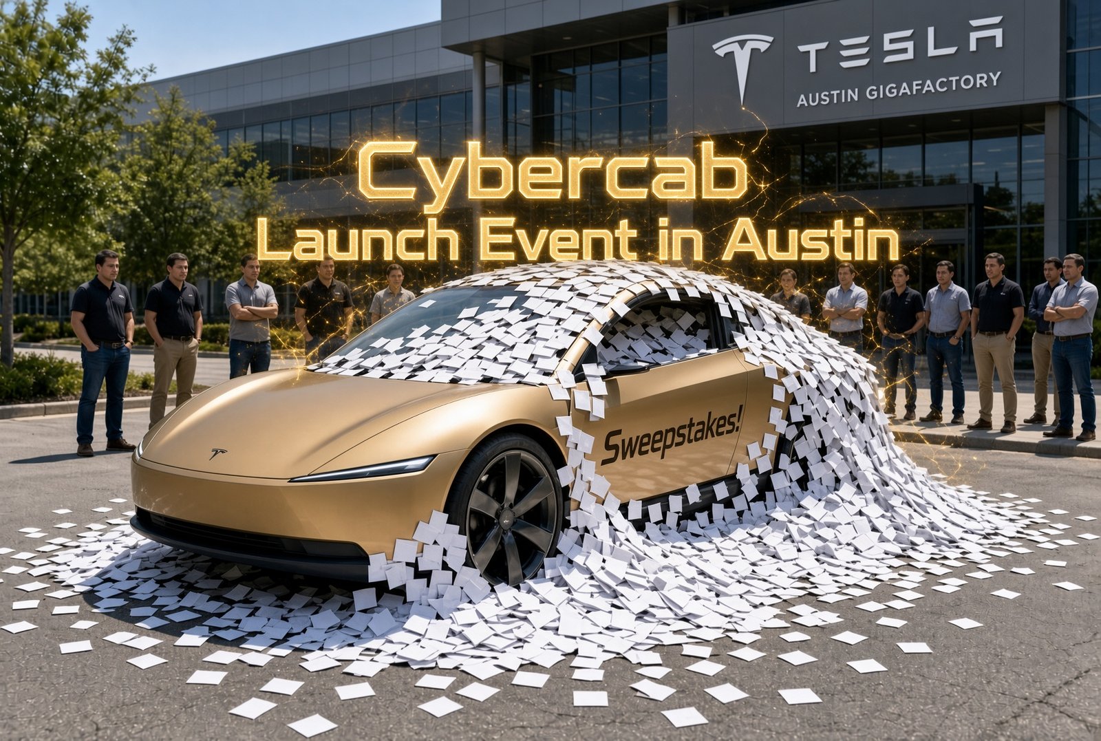 Cybercab Countdown  No Pedals, No Driver, No Turning Back