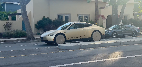 Tesla Cybercab spotted in Palo Alto, CA