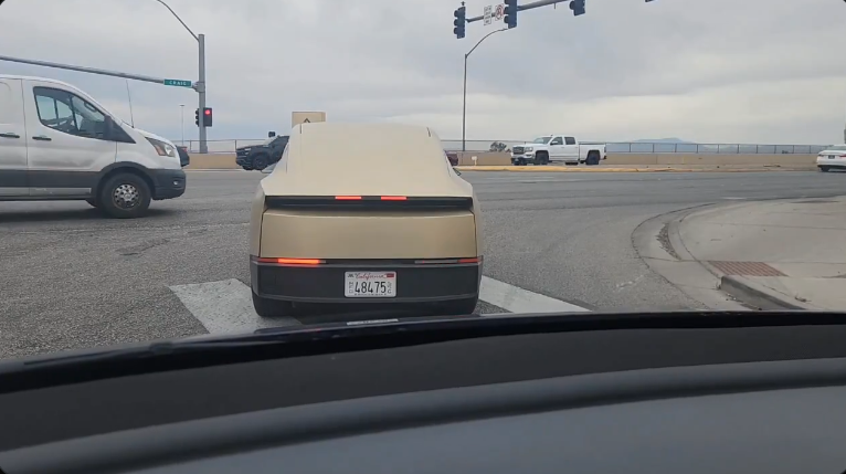 Cybercab sighting in Las Vegas, NV