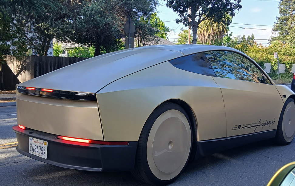 Cybercab sighting in Palo Alto, CA
