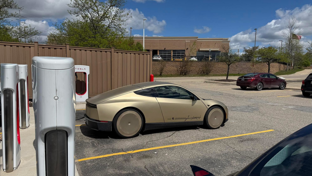 Tesla Cybercab spotted in Northville, MI