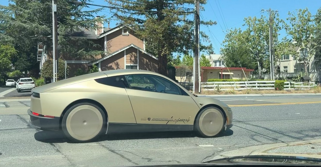 Tesla Cybercab spotted in Sunnyvale, CA