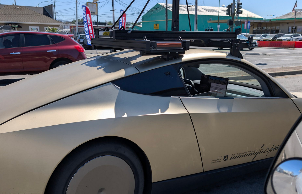 Cybercab sighting in San Jose, CA