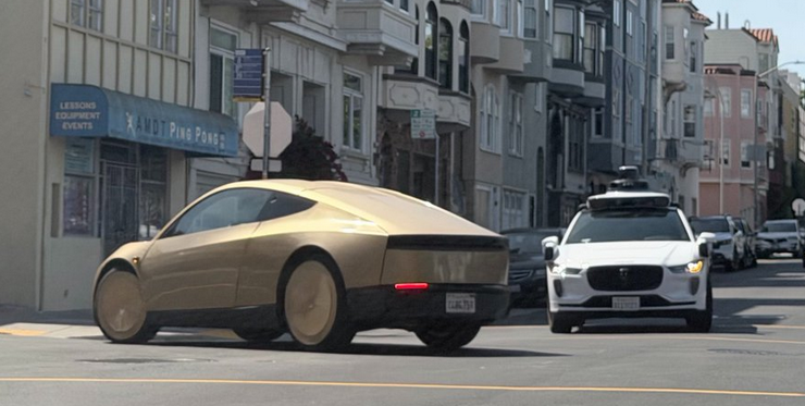 Cybercab sighting in San Francisco, CA