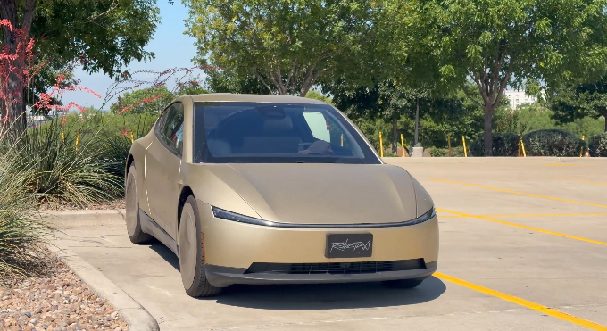 Tesla Cybercab spotted in Plano, TX