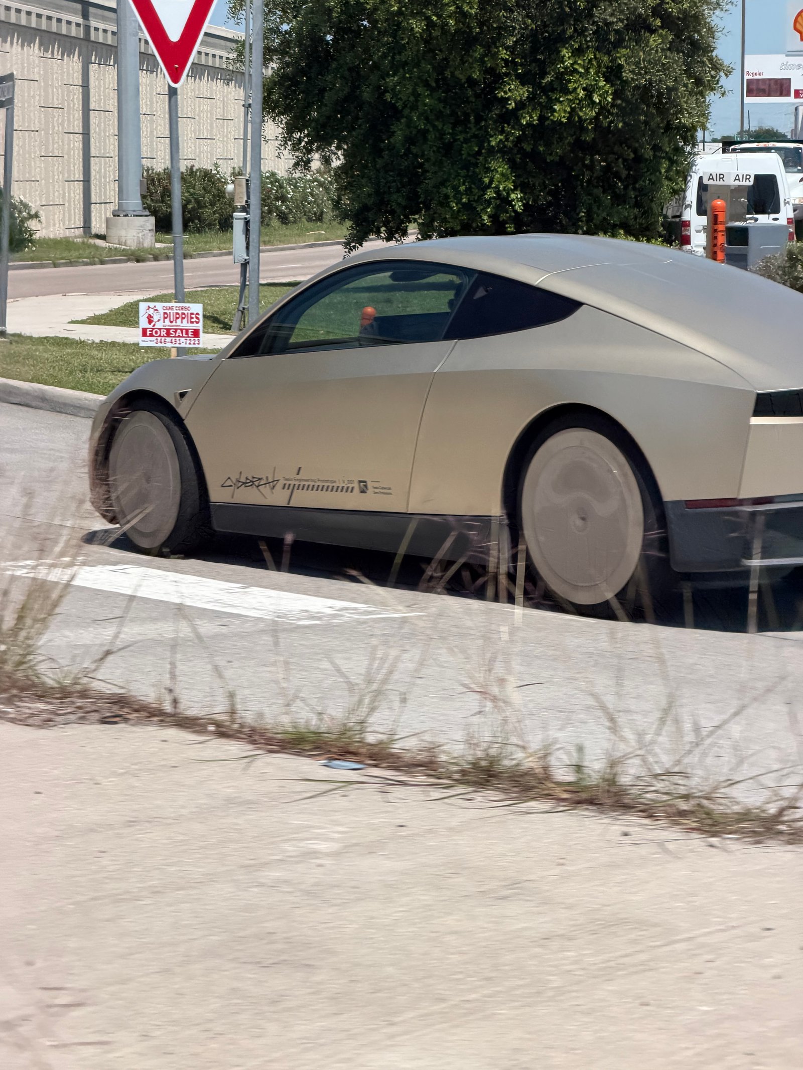 Tesla Cybercab spotted in Houston, TX
