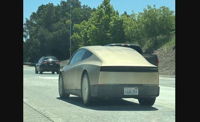 Tesla Cybercab spotted in Dublin, CA