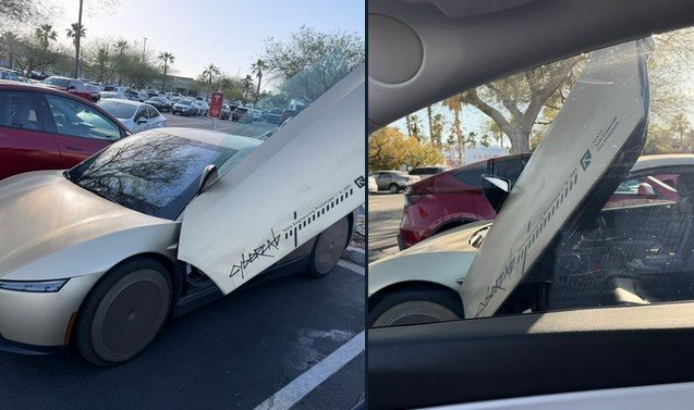 Cybercab sighting in Las Vegas, NV