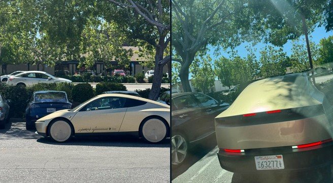 Cybercab sighting in Cupertino, CA