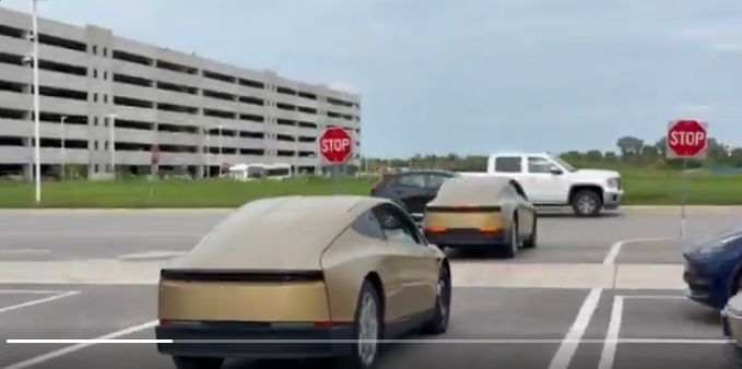 Cybercab sighting in Austin, TX