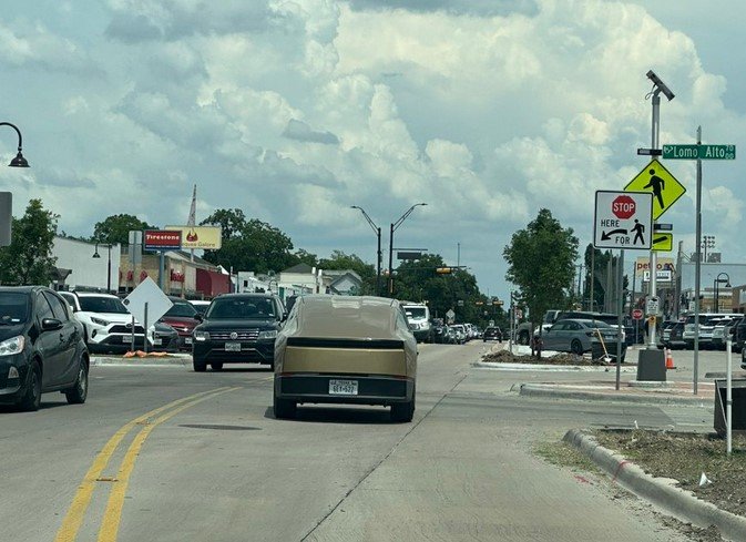 Cybercab sighting in Dallas, TX