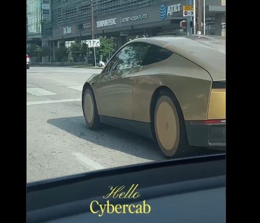 Cybercab sighting in Austin, TX