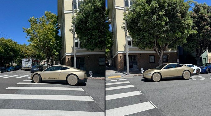 Cybercab sighting in San Francisco, CA