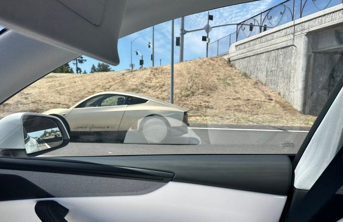 Cybercab sighting in Palo Alto, CA