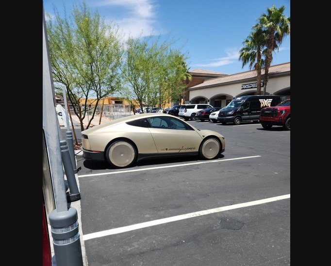 Cybercab sighting in Las Vegas, NV