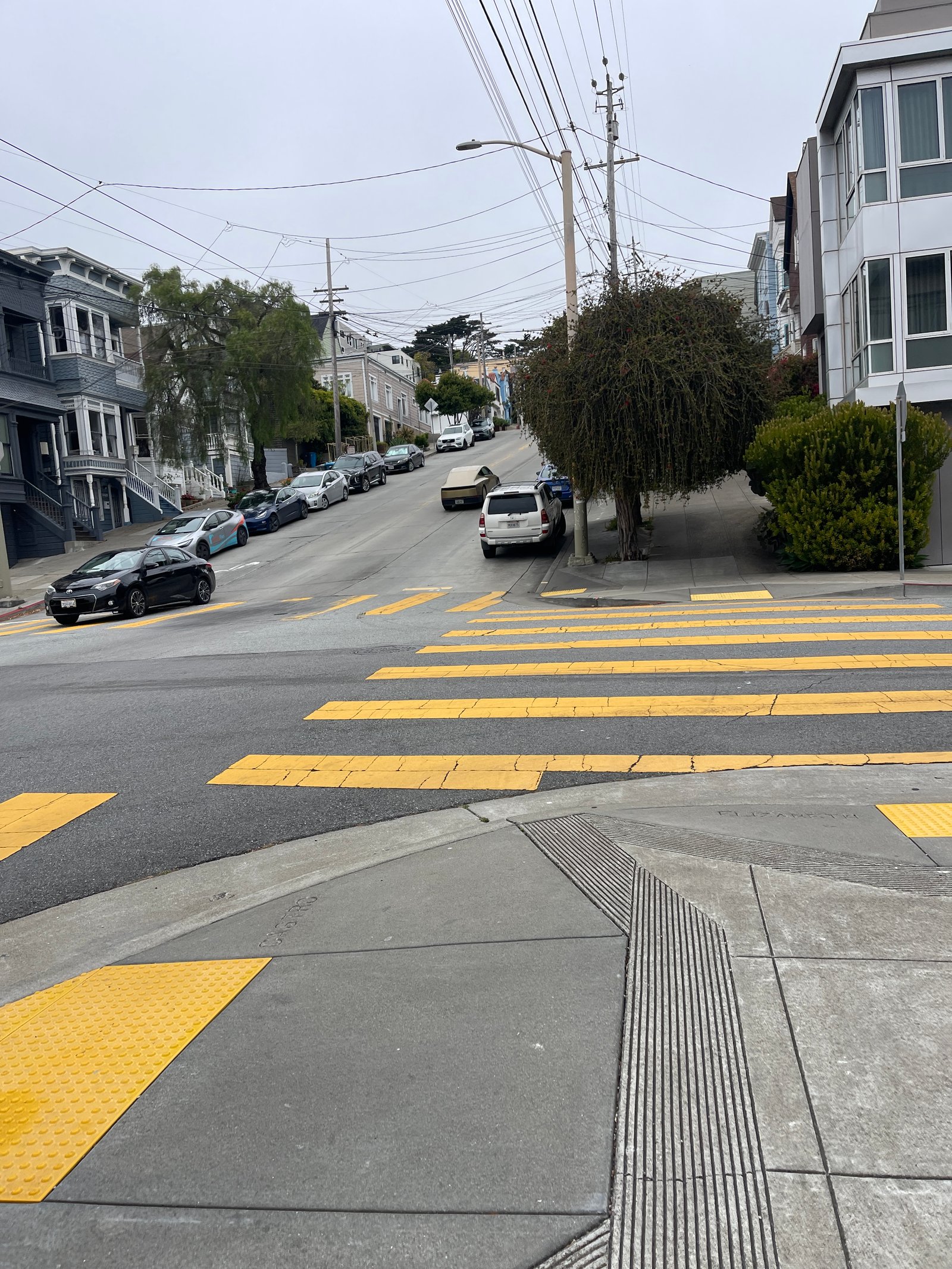 Tesla Cybercab spotted in Noe valley San Francisco, CA by Nina