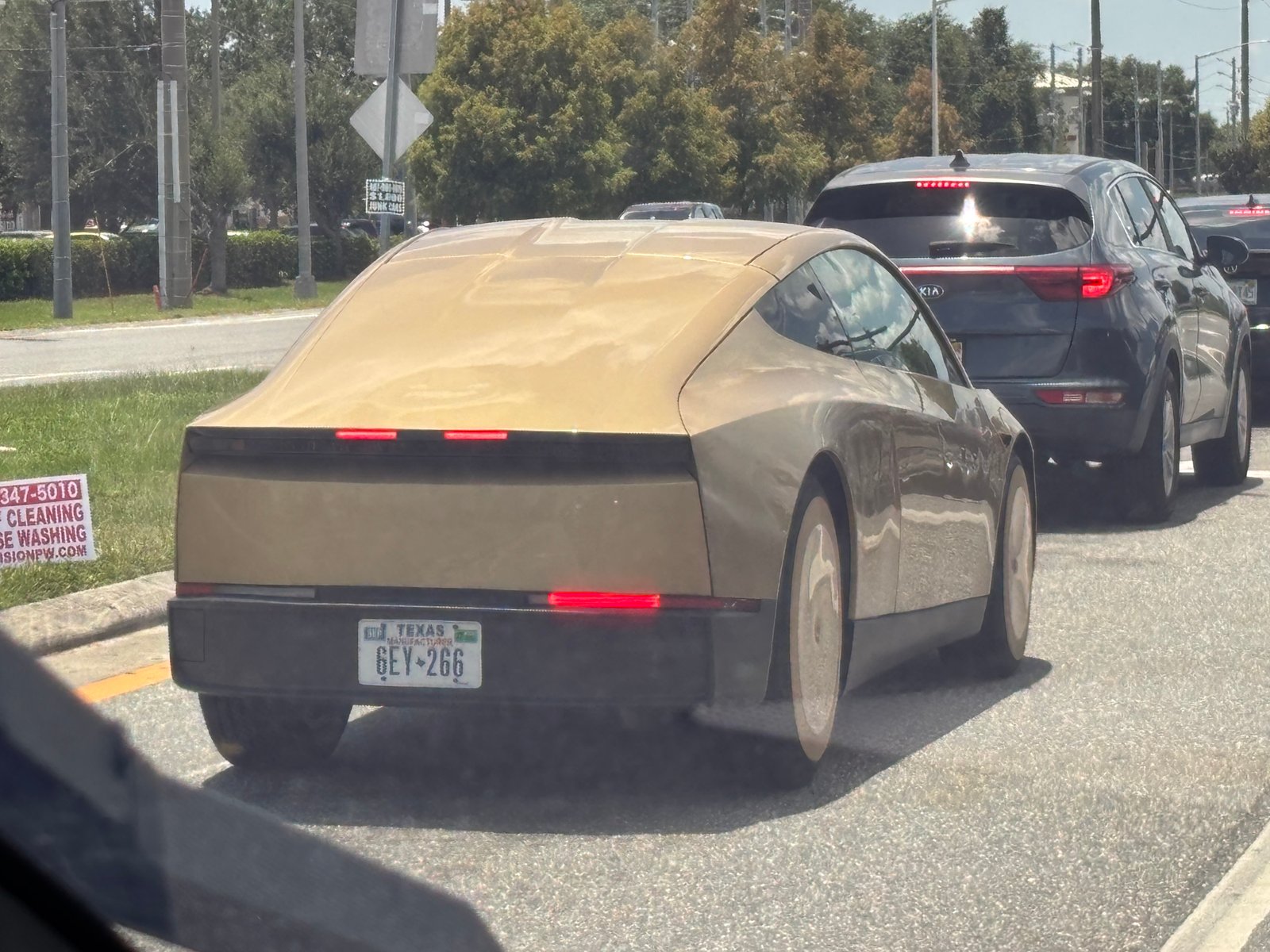 Tesla Cybercab spotted in Orlando, FL by Lee D