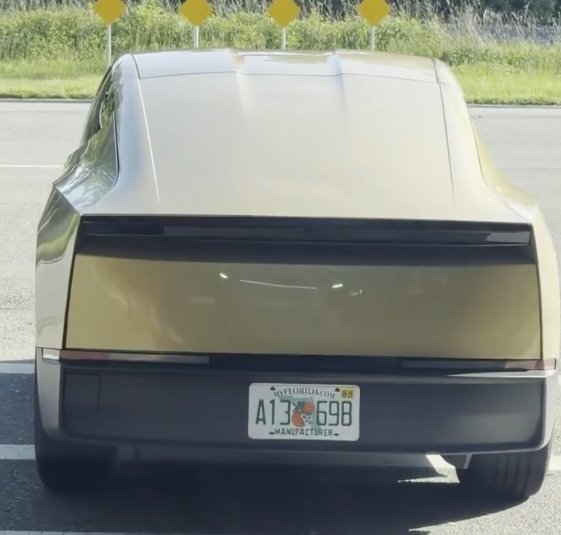 Cybercab sighting in JACKSONVILLE, FL