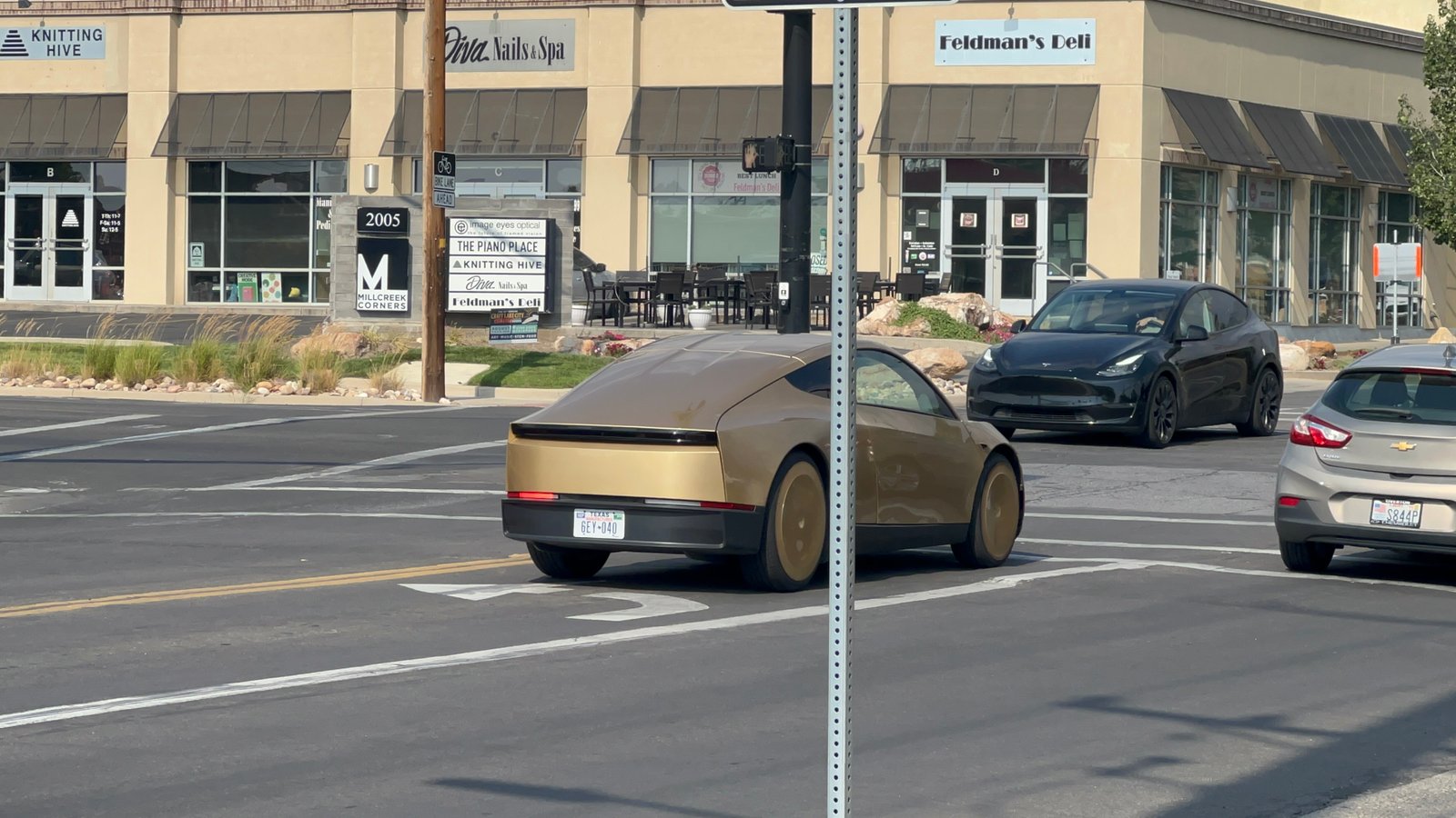 Tesla Cybercab spotted in Salt Lake City, UT by anonymous
