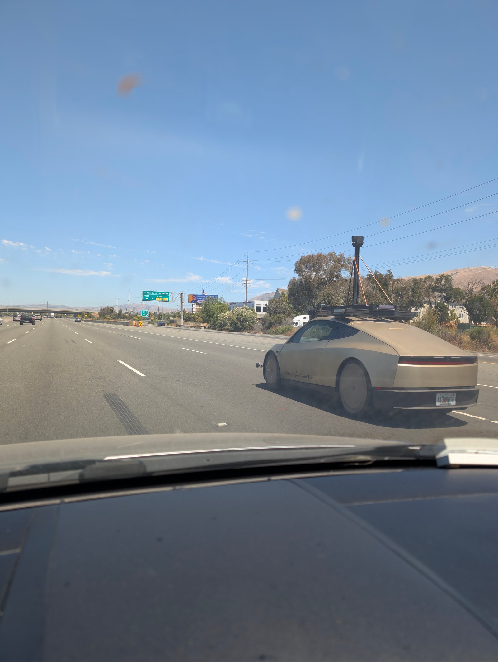Tesla Cybercab spotted in San Jose, CA by MrJavierJose