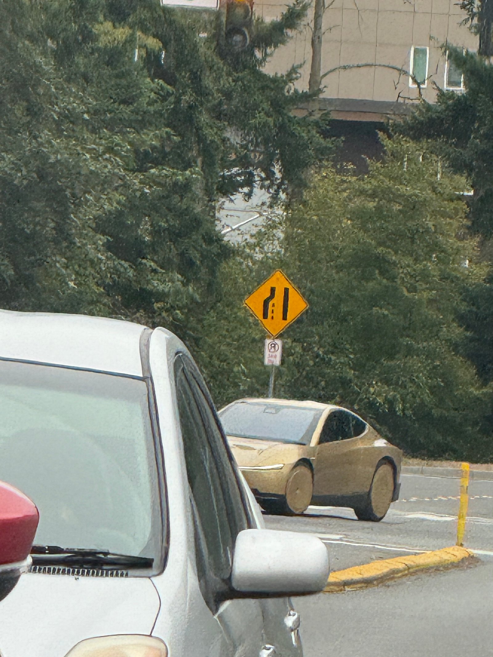 Tesla Cybercab spotted in Redmond, WA by Bramble