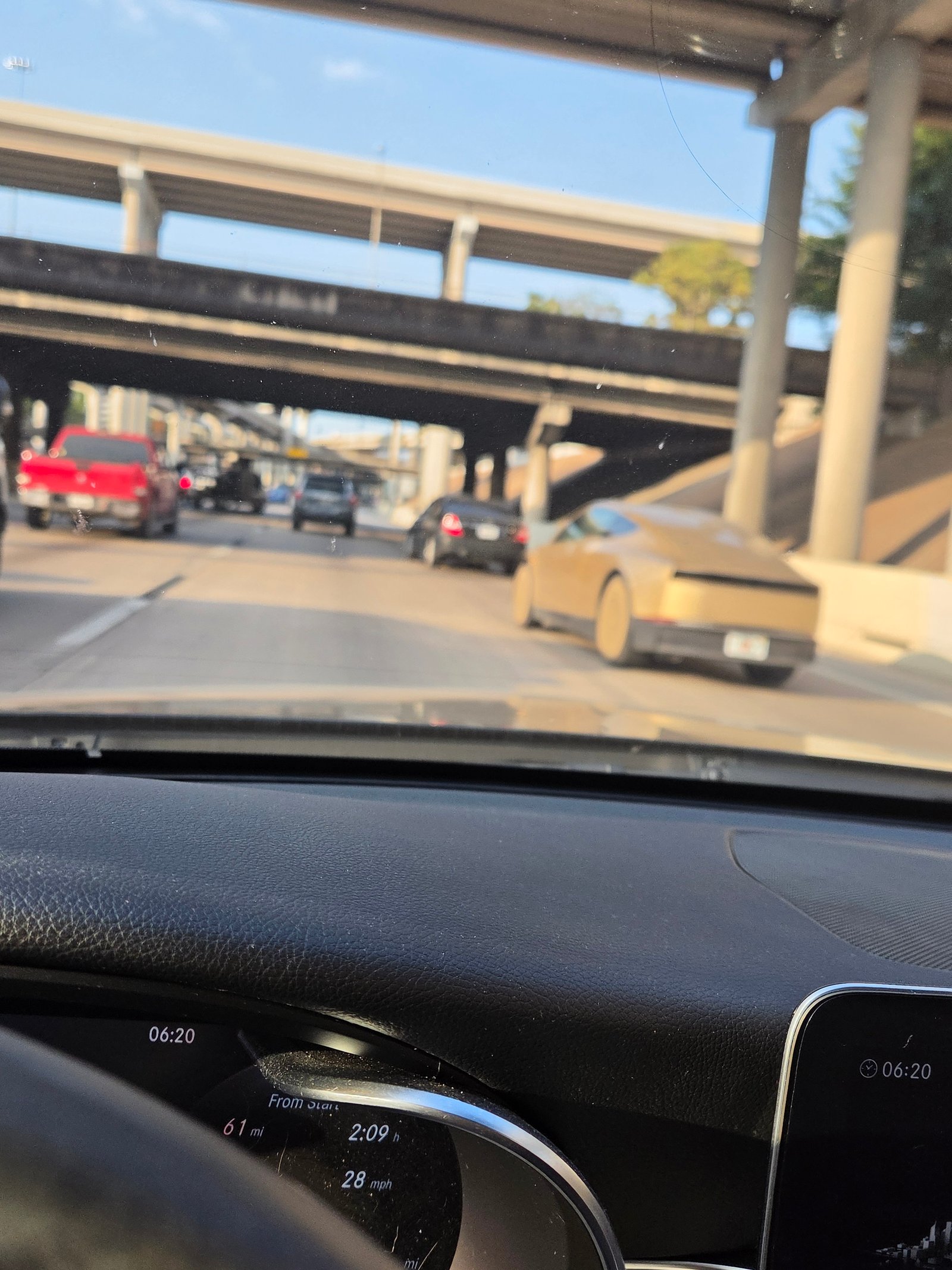 Tesla Cybercab spotted in Houston, TX by anonymous