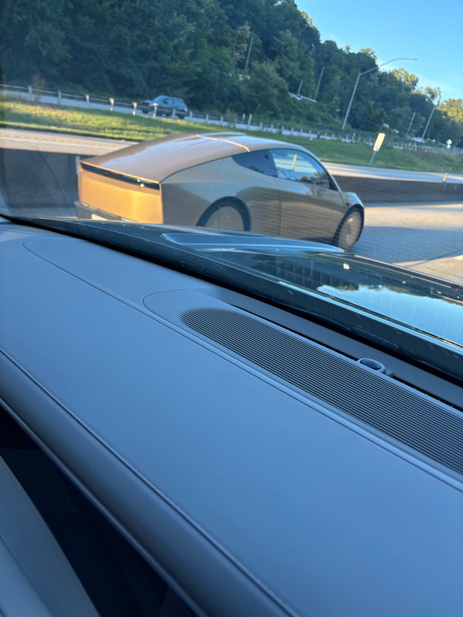 Tesla Cybercab spotted in Pittsburgh, PA by Gary