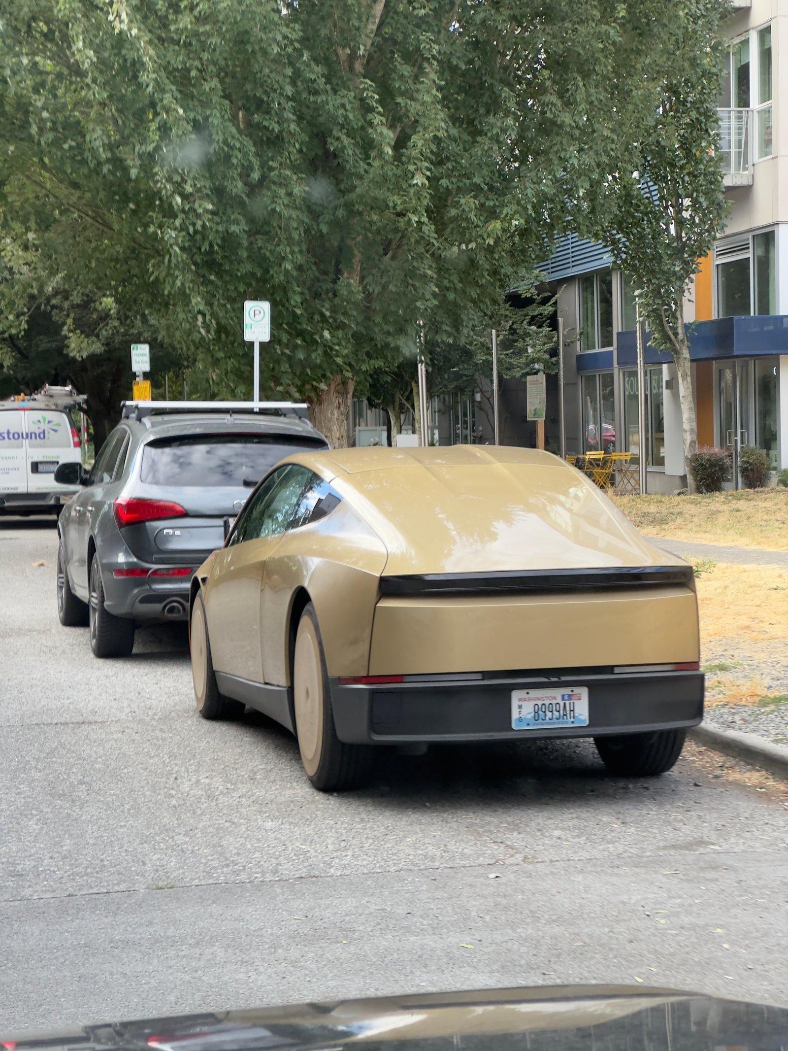 Tesla Cybercab spotted in West Seattle, WA by Korey Smith
