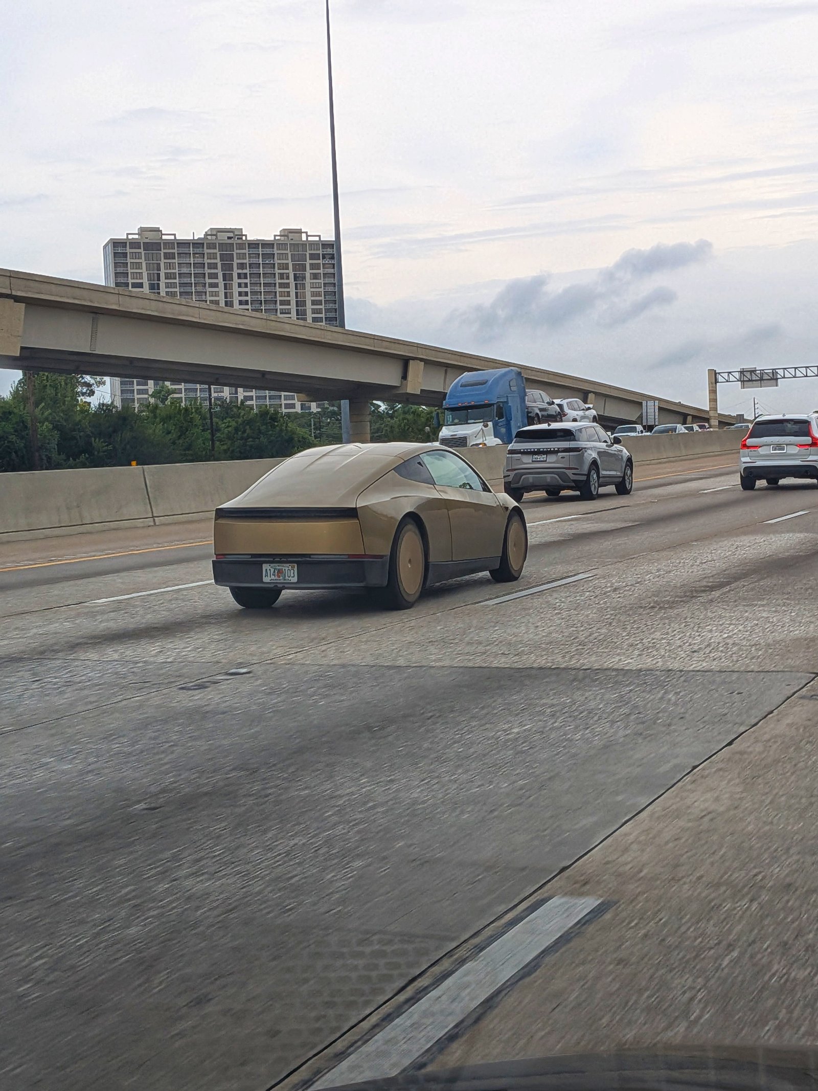 Tesla Cybercab spotted in Houston, TX by Bartipoo
