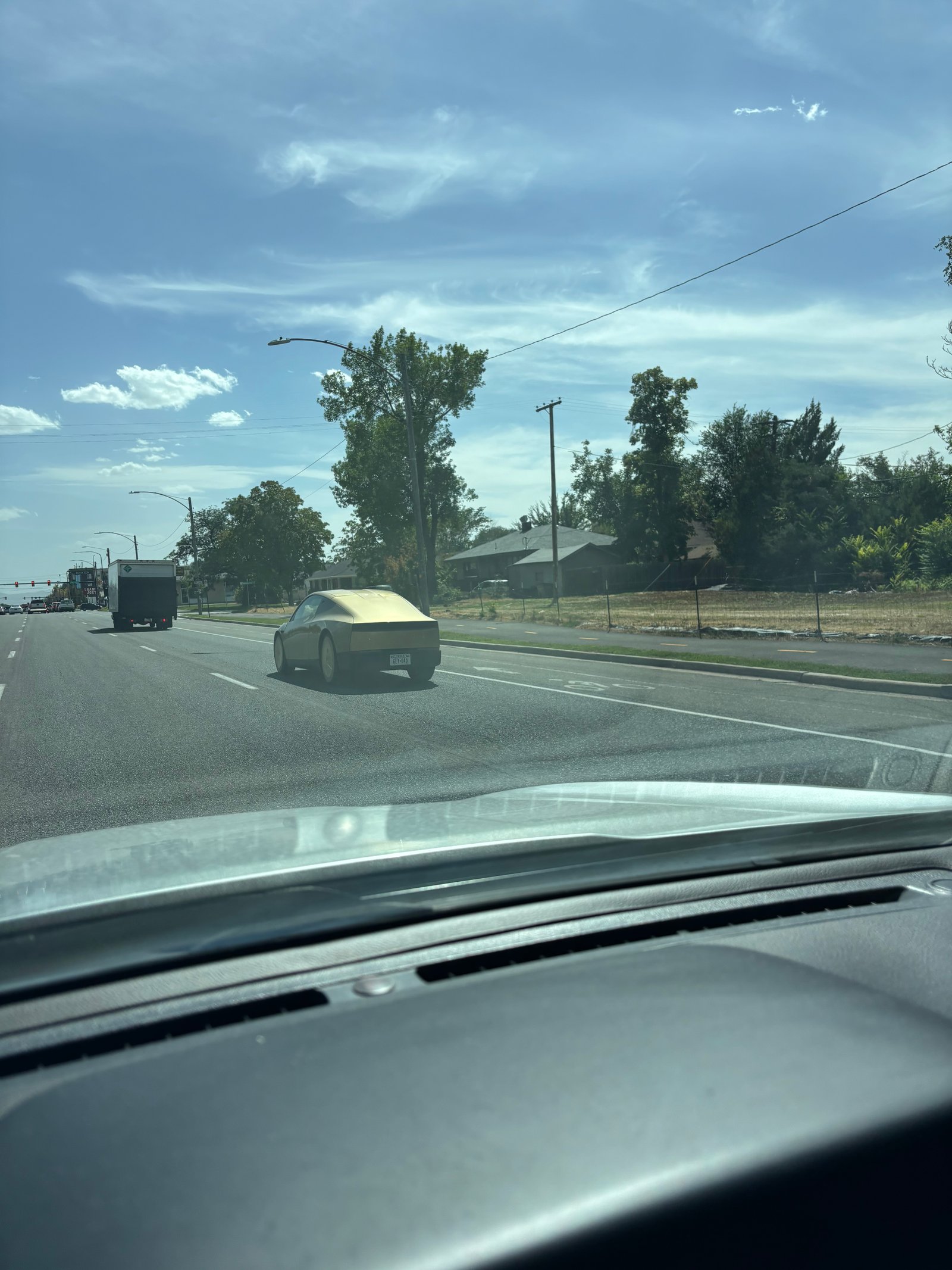 Tesla Cybercab spotted in Salt Lake City, UT by anonymous