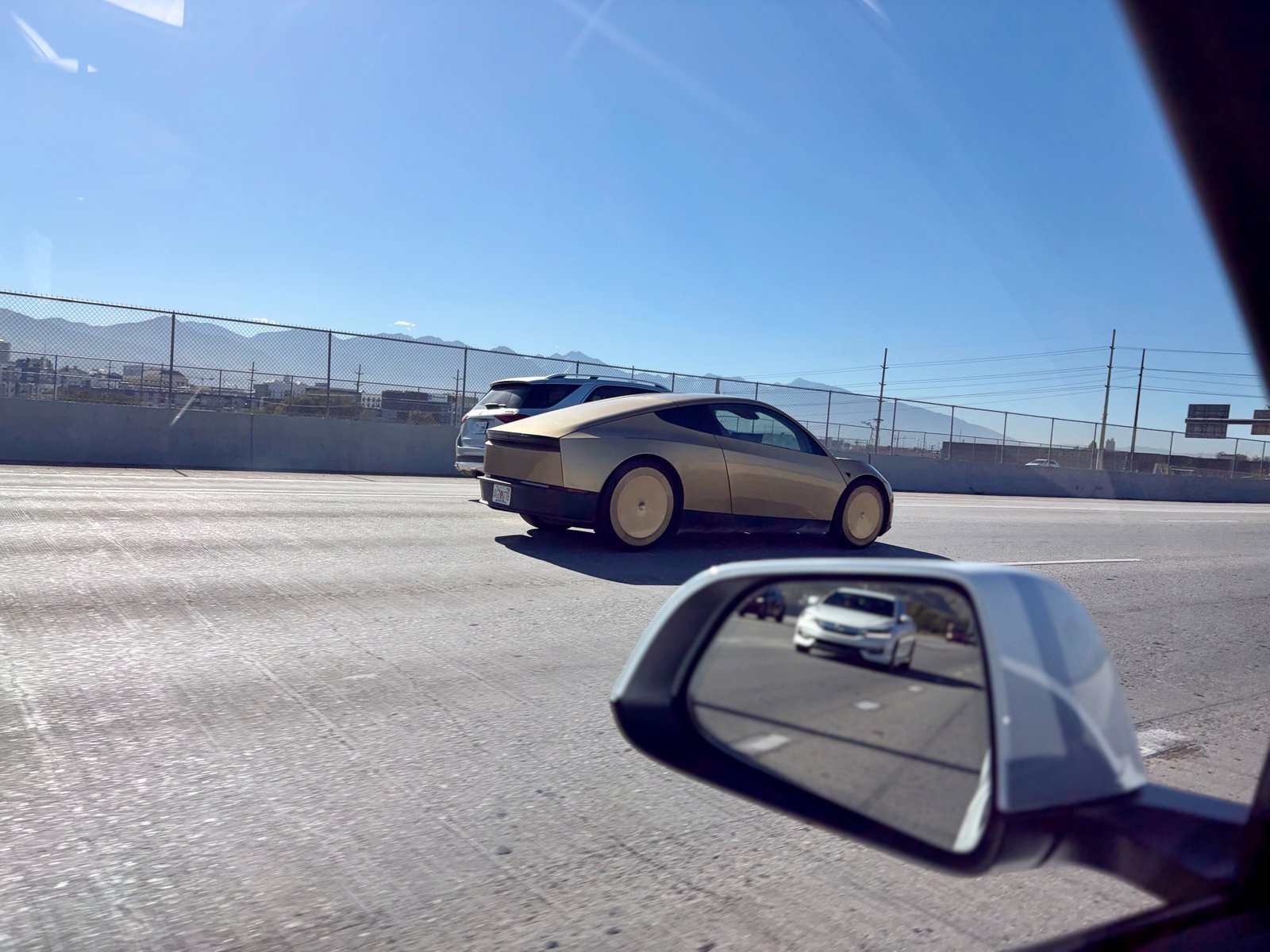 Tesla Cybercab spotted in Salt Lake City, UT by Adam