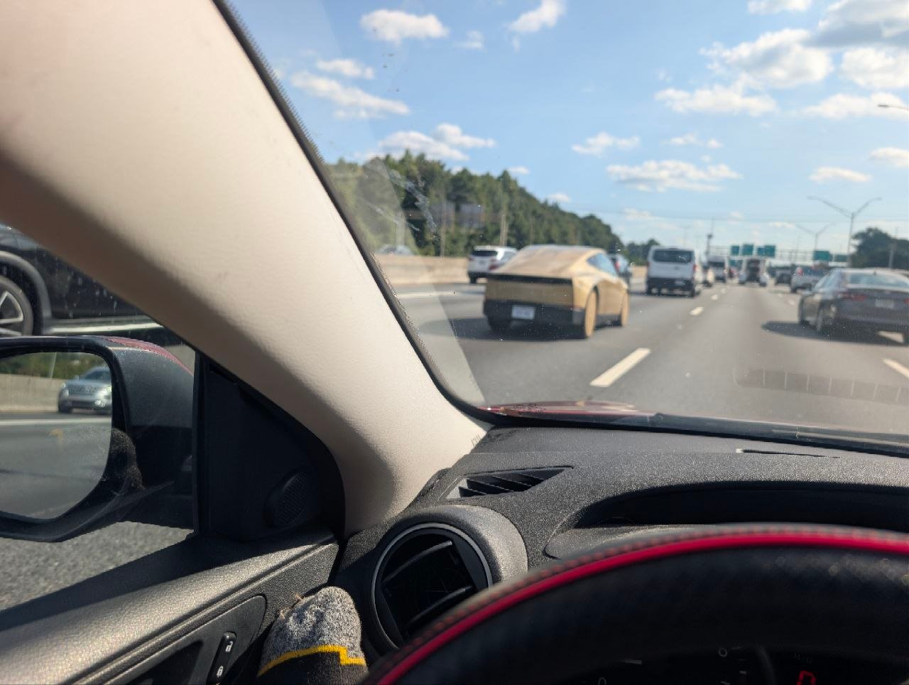 Tesla Cybercab spotted in Atlanta, GA by anonymous