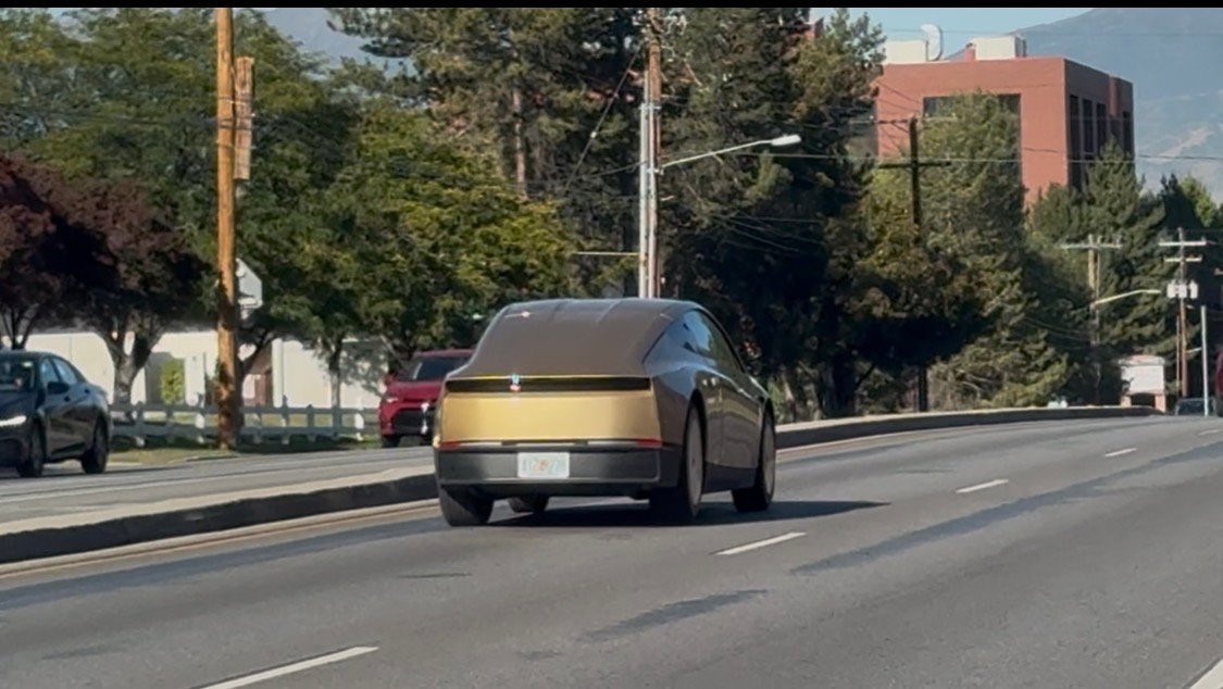 Tesla Cybercab spotted in Salt Lake City, UT by anonymous