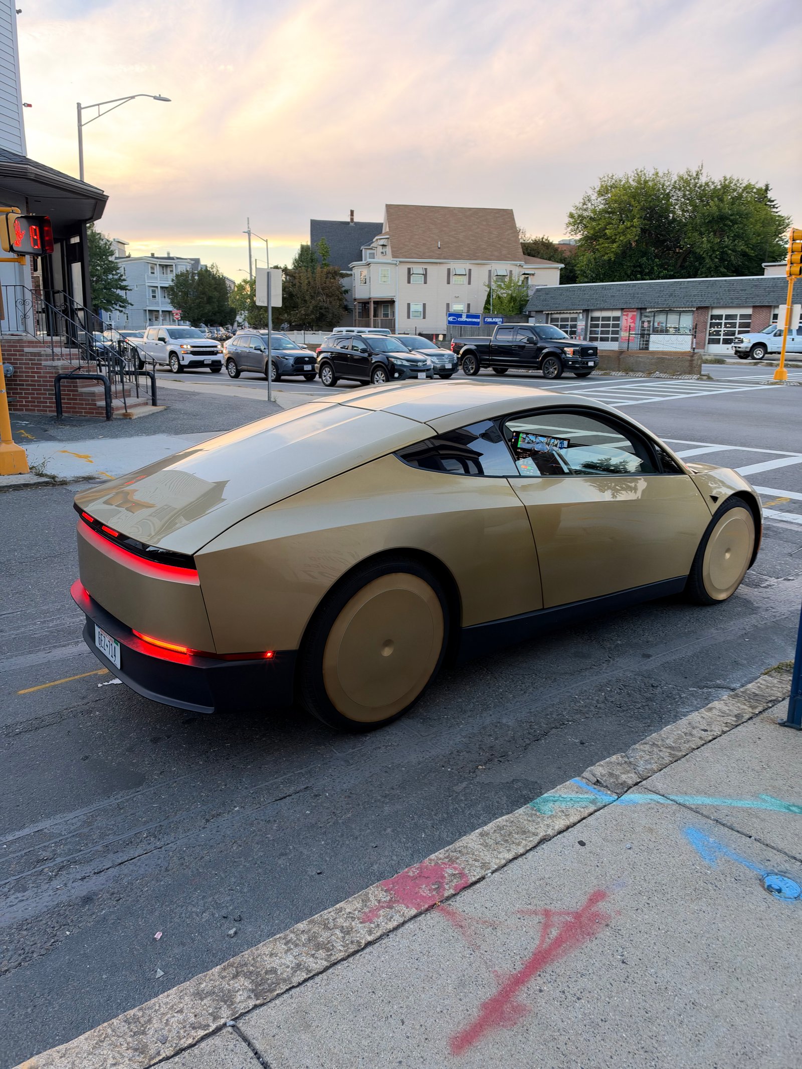 Tesla Cybercab spotted in Everett, MA by ???