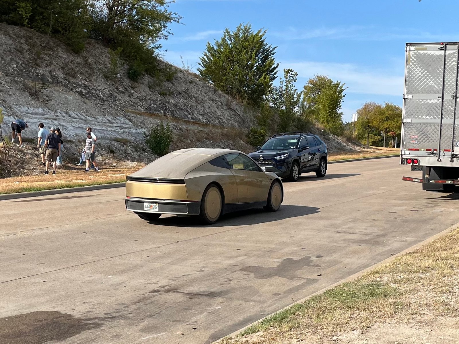 Tesla Cybercab spotted in Fort Worth, TX by jawinks