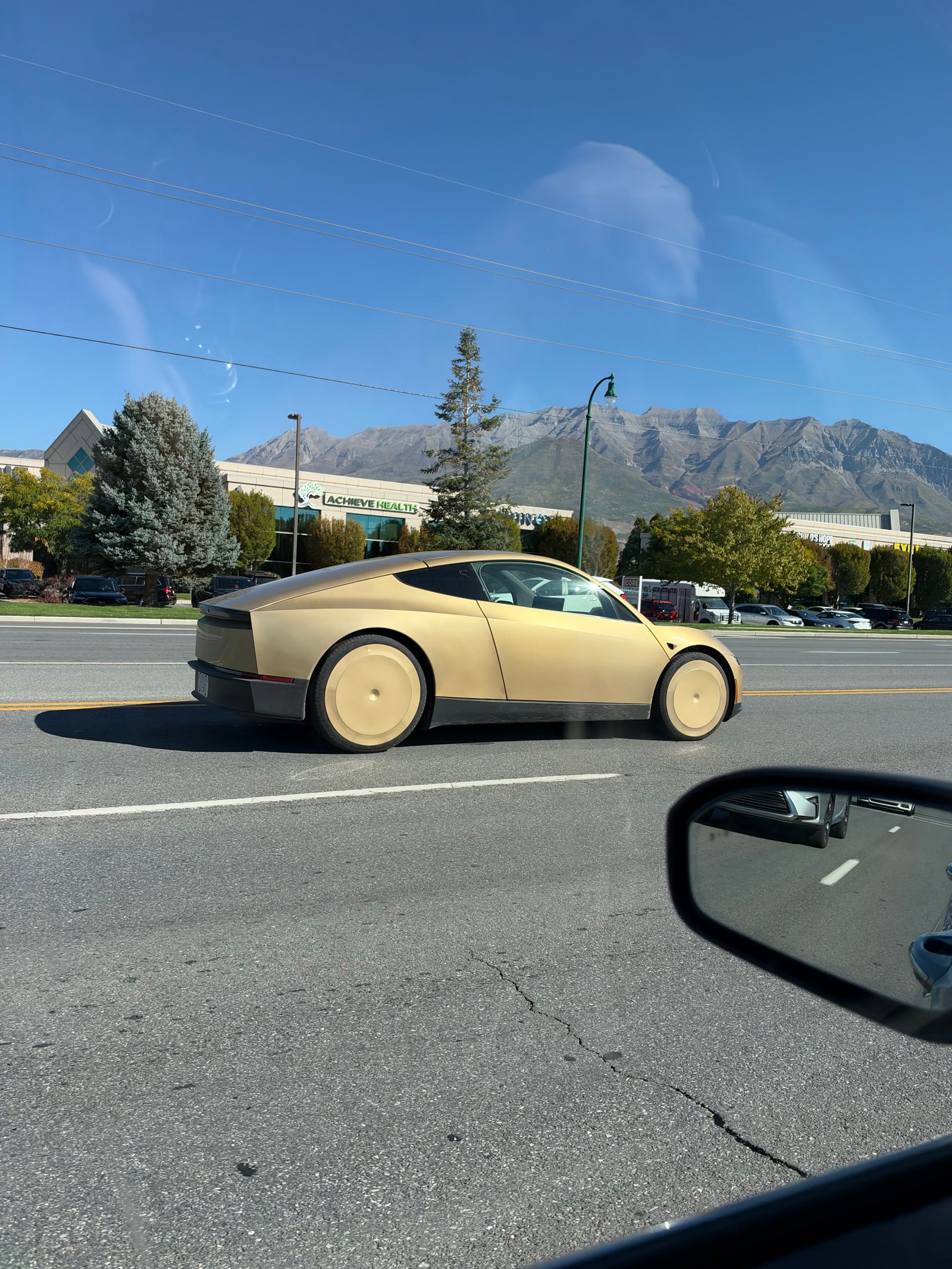 Tesla Cybercab spotted in Orem, UT by Rodger