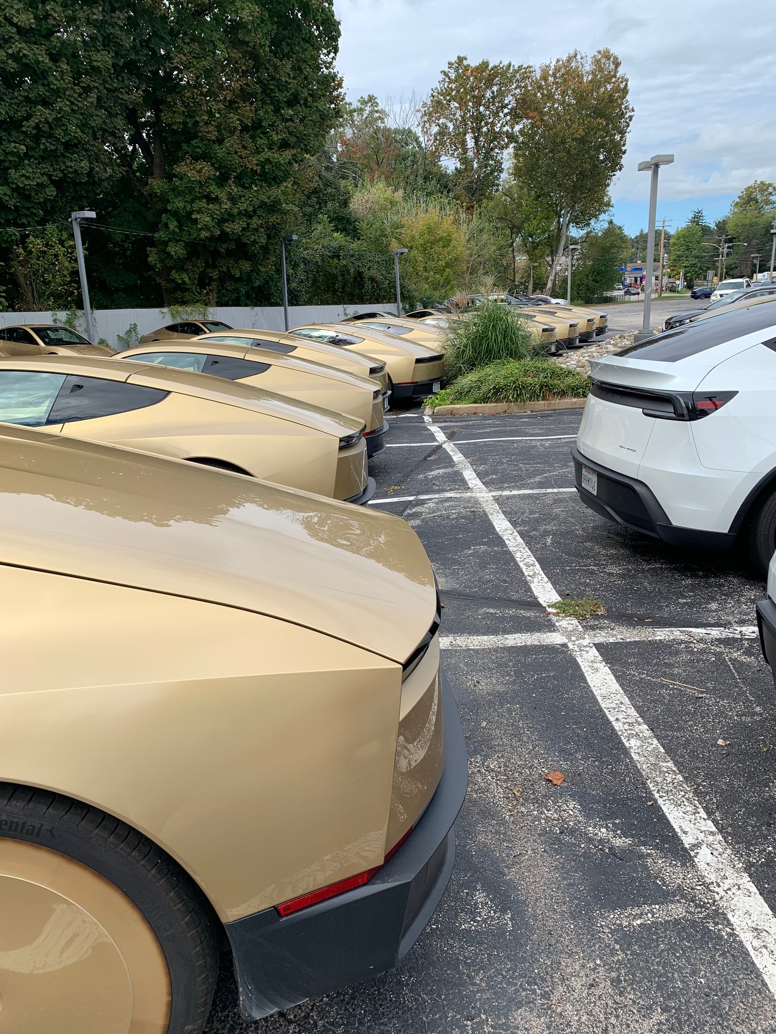 Tesla Cybercab spotted in Devon, PA by CabTracker