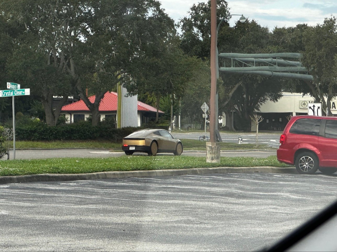 Tesla Cybercab spotted in Orlando, FL by Al