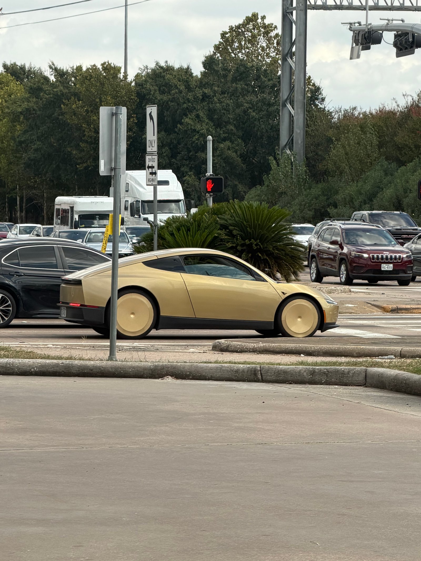 Tesla Cybercab spotted in Houston, TX by Schmarl