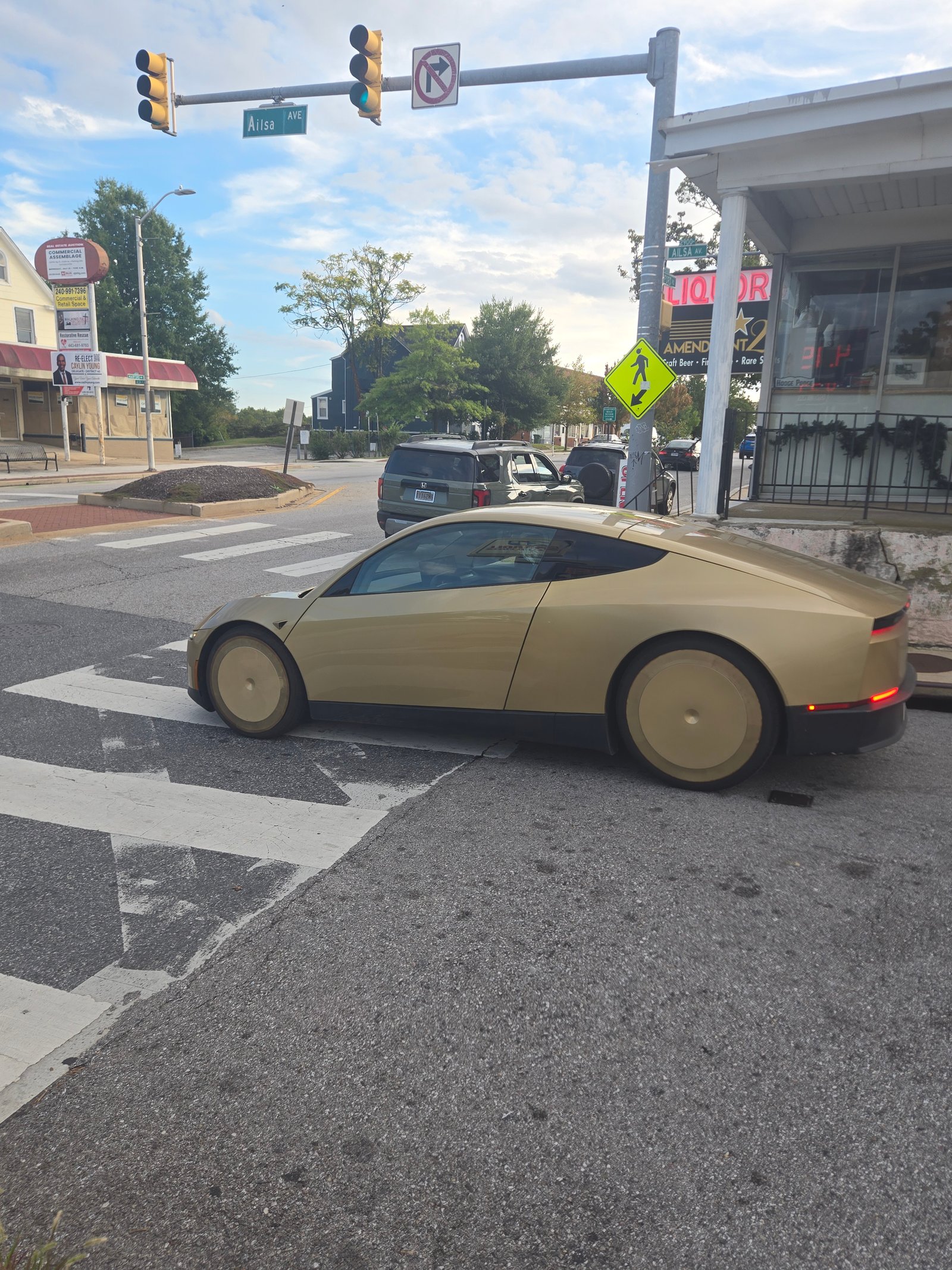 Tesla Cybercab spotted in Baltimore City, MD by LeroyK